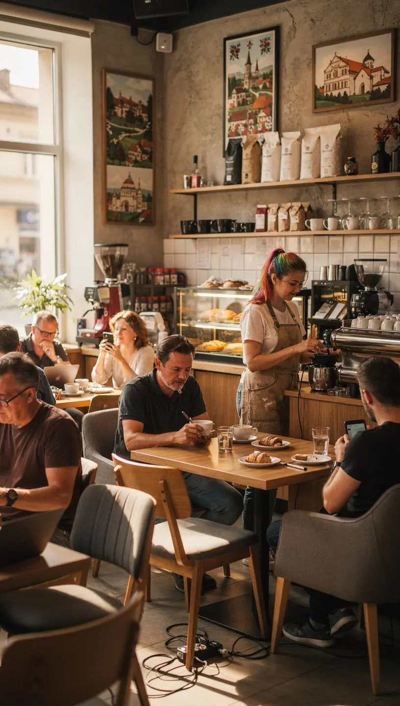 Professional business solutions illustration